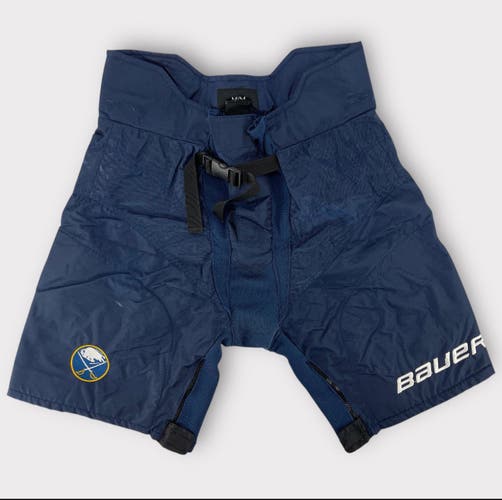 Pro Stock Used Medium Bauer Supreme Buffalo Sabres Girdle Shell