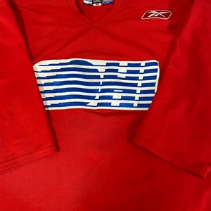 OHL red goalie Jersey (Used) #1