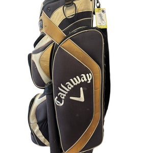 Used Callaway GRAY AND GOLD Mens Cart Bag None 11850-S000022960