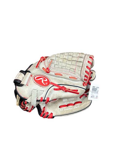 Used Rawlings MIKE TROUT MODEL BB/SB Glove RH Throw Grey 10 1/2" 11850-S000022957