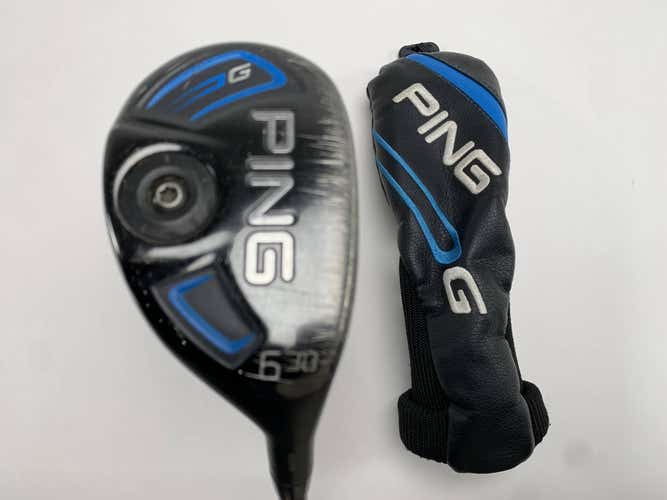 Ping G 2016 6 Hybrid 30* TFC 80 H Senior Graphite Mens RH HC Oversize Grip