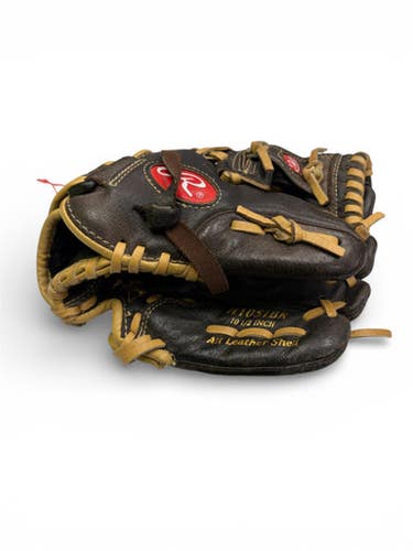 Used Rawlings HIGHLIGHT SERIES BB/SB Glove RH Throw Brown 10 1/2" 11863-S000025123