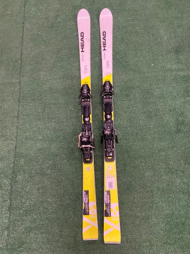 HEAD WC Rebels 159 cm Skis With Freeflex 11 Bindings Max Din 11 (Used)