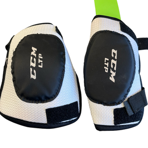 Used CCM LTP ELBOW GUARDS  YTH LG Youth Elbow Pads LG 11682-S000126113