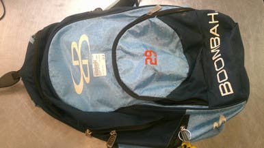 Used BoomBah BATPACK BB/SB Player Backpack Royal Blue 11868-S000067123