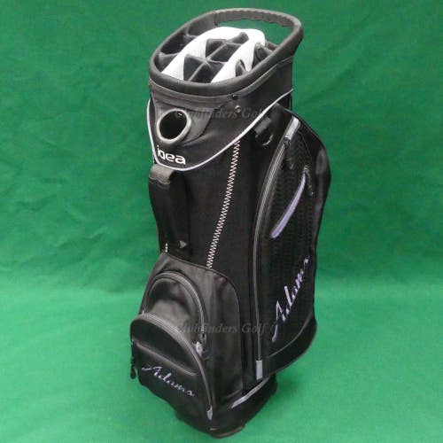 Lady Adams Golf 2014 Idea Black/Purple 14-Way Golf Cart Bag w/ Raincover