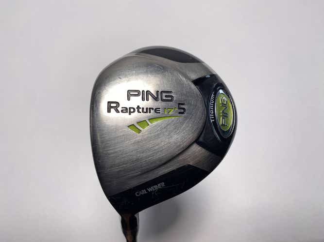 Ping Rapture 5 Fairway Wood 17* TFC 909 F Regular Graphite Mens LH