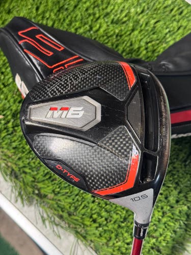 Taylormade 2019 M6 D Type Driver 10.5° Even Flow Max Carry 45g Senior Flex RH