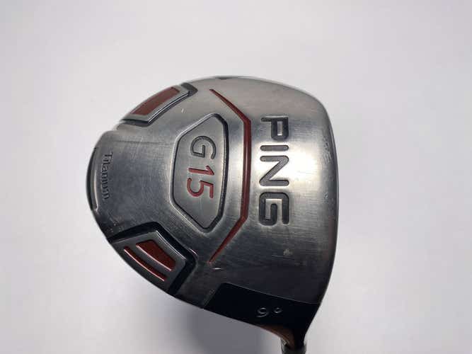 Ping G15 Driver 9* Aldila Serrano 60g Stiff Graphite Mens RH Oversize Grip -1''