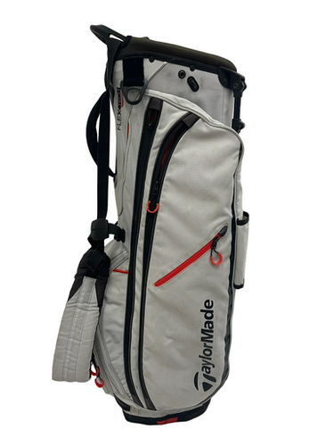 Used Taylormade FLEXTECH CROSSOVER Mens Stand Bag White 11692-S000144767
