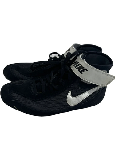 Used Nike SPEED SWEEP Wrestling Shoes Black Senior 8.5 11692-S000145533