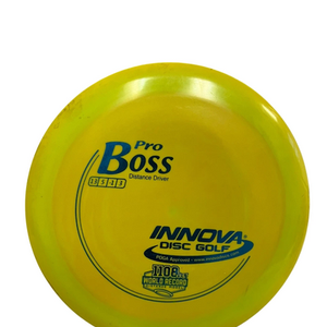 Used Innova PRO BOSS Disc Golf Driver Yellow 169g 11692-S000145544