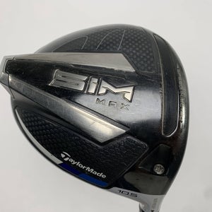 TaylorMade SIM MAX Driver 10.5* Kai'li Black 60S Stiff Mens RH