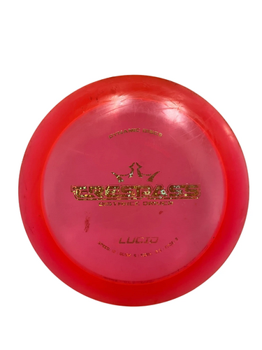 Used Dynamic Discs LUCID TRESPASS Disc Golf Driver Red 174g 11692-S000145550