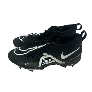 Used Nike ALPHA MENACE SHARK Adult FB Cleats Black Senior 11 11692-S000145430