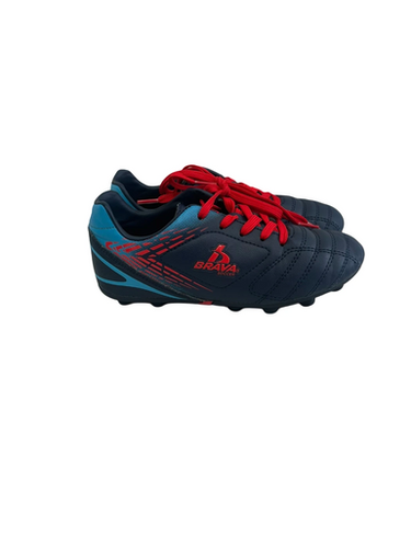 Used Brava Soccer Cleats Navy Blue Junior 01 11692-S000145458