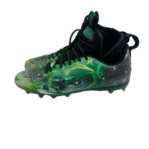 Used Under Armour LUX MC Adult FB Cleats Green Senior 10 11692-S000145464