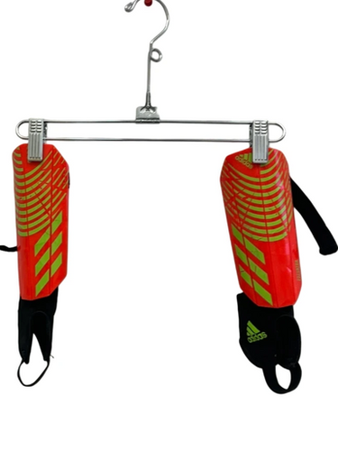 Used Adidas PREDATOR Soccer Shin Guards Junior Orange MD 11692-S000145473