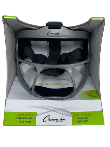 Used Champion Sports FIELDERS MASK BB/SB Fielders Mask Grey One Size 11692-S000145499