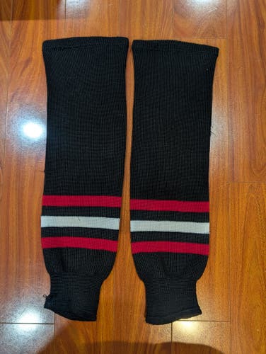 Black Large Senior Athletic Knit  (Used) - 27in Length