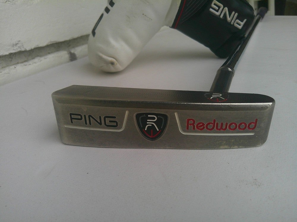 PING Redwood Zing 303SS Black Nickel Putter - Black Dot - 35 3/8
