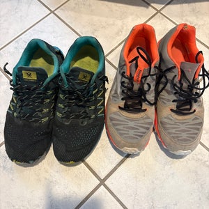 USED/WORN Nike (10.5) & Reebok (11) Men's Shoes - BOTH PAIRS INCLUDED
