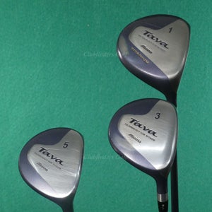 Lady Mizuno Tava 1, 3 & 5 Woods Factory Lightweight Graphite SET OF 3