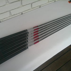 KBS TAPER LITE Stiff Flex (4i-PW) Iron Shaft Set - .370" - New Grips