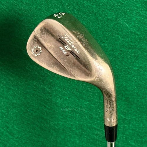 Titleist Vokey SM7 Brushed Steel 52-8F 52 Gap Wedge Vokey Design Wedge Flex