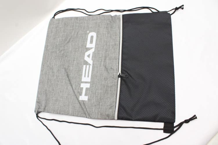 *PROMO ITEM* HEAD DRAWSTRING SHOE / GYM / CINCH BAG. SIZE: ~15.5" X ~13"