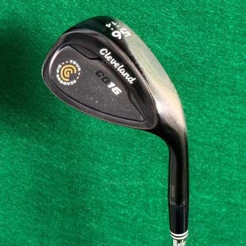 Cleveland CG16 Black Pearl 56-14 56 Sand Wedge Factory Stepped Steel Wedge Flex