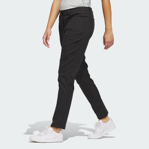 Adidas Golf Womens Ultimate365 Twistweave Five-Pocket Pants Black SZ 6 JE7396
