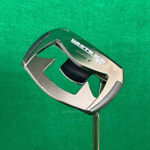 Odyssey White Ice Mini T 34" Double-Bend Mallet Putter Golf Club