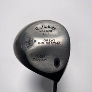 Callaway Original Great Big Bertha Driver 10* GBB UL Regular Graphite Mens RH