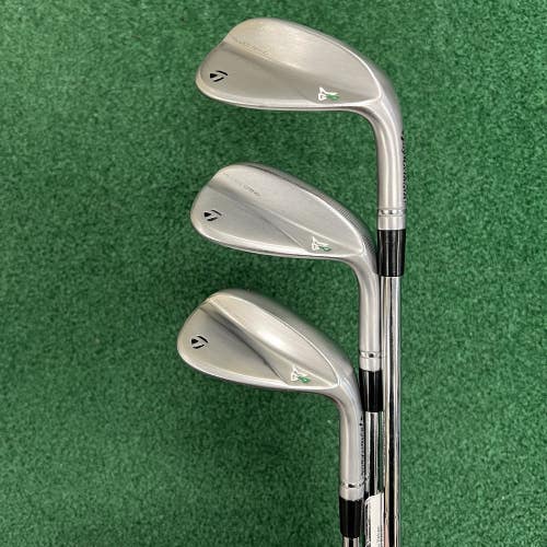 Taylormade MG4 Wedge Set 60 SB-10, 56 SB-12, 52 SB-09 MRH Steel Shafts Clean!