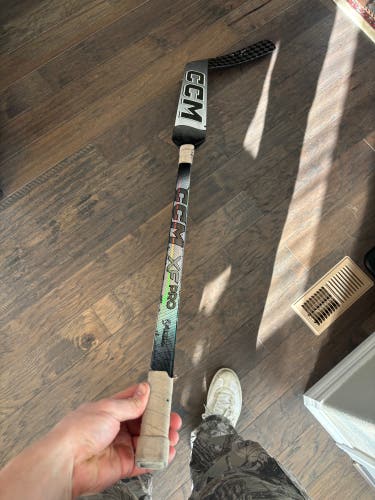 CCM XF Pro Full Right Goalie Stick 27" Paddle (Used)
