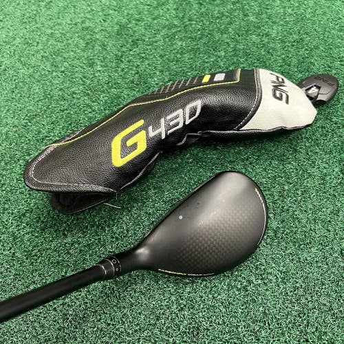 PING G430 4 Hybrid Rescue 22 Alta CB 70g Stiff Flex Graphite Shaft MRH w/HC