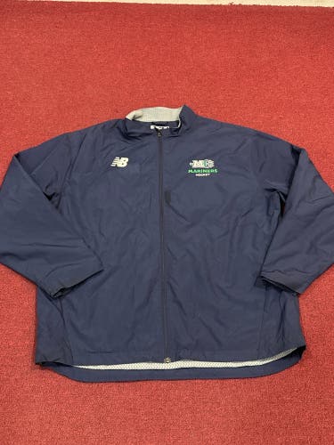 Maine Mariners Blue XL Warrior Jacket Item#MMJK