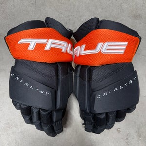 14” True Catalyst 9X Pro Anaheim Ducks Gloves Pro Stock (New) NHL