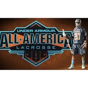 Under Armour All America lacrosse game team hoodie L large mens