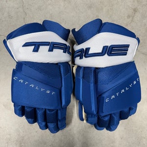 15” True Catalyst 9X Pro Tampa Bay Lightning Gloves Pro Stock (New) NHL