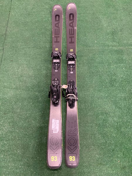 HEAD Kore 93 163 cm Skis With Bindings Max Din 14 (Used)