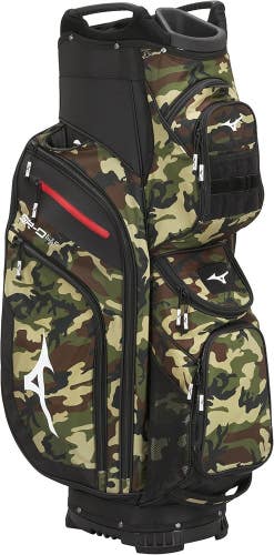 Mizuno Golf BR-D4C Cart Bag 14-Way Top - Woodlands Camo - NEW
