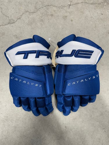 13” True Catalyst 9X Pro Tampa Bay Lightning Gloves Pro Stock (New) NHL