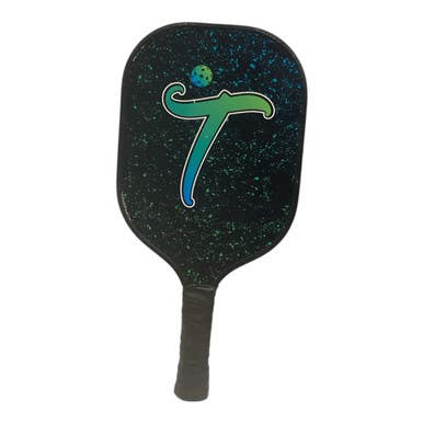 Used TIGER SPORTS Pickleball Racquet Navy Blue And Lime 11443-S000201870