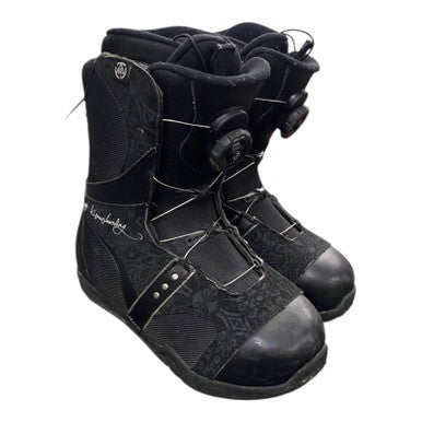 Used K2 HAVEN BOA Boys Snowboard Boots Black Junior 06 11375-S000372822