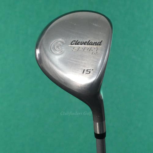 Cleveland Sport OS Fairway 15 3 Wood Factory Sport Series Graphite Stiff w/ HC