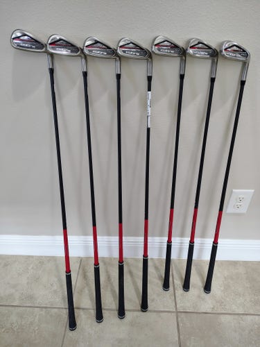 Cobra DS Adapt Max Iron Set 5-PW, GW With KBS Regular Graphite Shafts