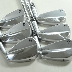 TaylorMade P7MB 2023 5-PW Iron Set Stiff Flex RH NS Pro Modus3 105 Steel #209157