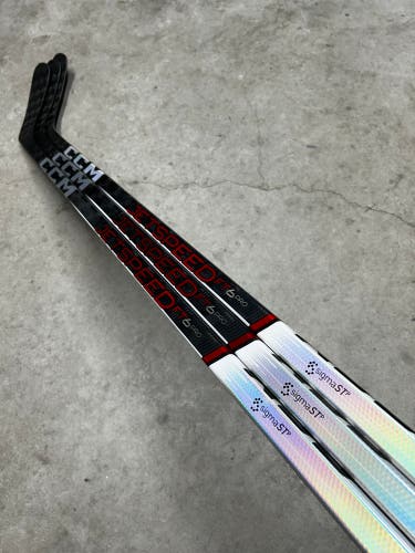 3 PACK - 100 Flex P90TM Senior CCM JetSpeed FT6 Pro Right Hand Hockey Stick Pro Stock (New) NHL